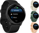 Garmin vivoactive® 6 - gps fitness smartwatch | bone lunargold aluminium