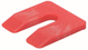 Gb uitvulplaat 5mm rood etiket | 48 stuks - 17434805