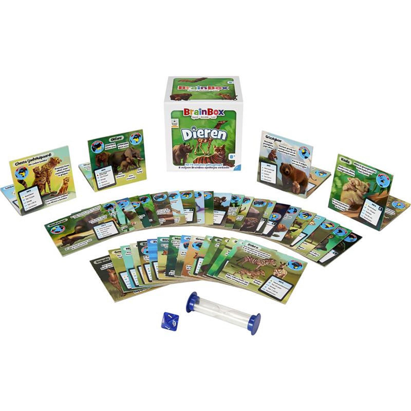Load image into Gallery viewer, Brainbox dieren bordspel
