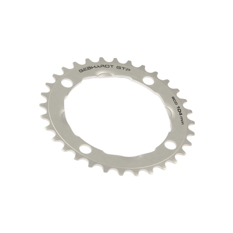 Load image into Gallery viewer, Gebhardt Kettingblad Uni Grijs 36T 4G Shimano 104mm
