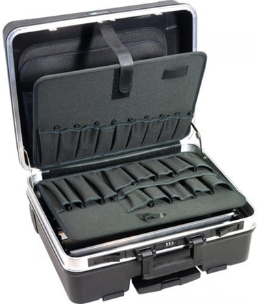 Gedore b w gereedschapkoffer go, verrijdbaar, zwart, pockets (120.04 p) - 2934043