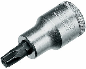 Gedore dop 1 2 torx t20 met boring - 6192720