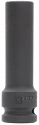 Gedore slagmoer-dopsleutel 1 2 | 6-kant | sw 30 mm | l. 78 mm - 3300705