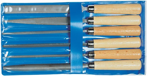 Gedore sleutelvijlenset 6-dlg. - 6771910