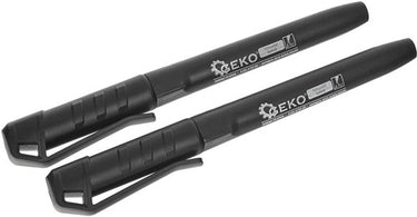 Enzo geko permanente bouwmarker zwart 2 stuks - 6453350