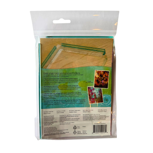 Gel press • placement tool 12,7x17,7x1,2cm