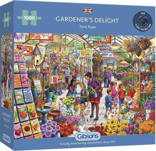 Gibsons puzzel - gardener's delight - 1000 stukjes