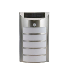 Ezolar led solar wandlamp met 5 leds en sensor