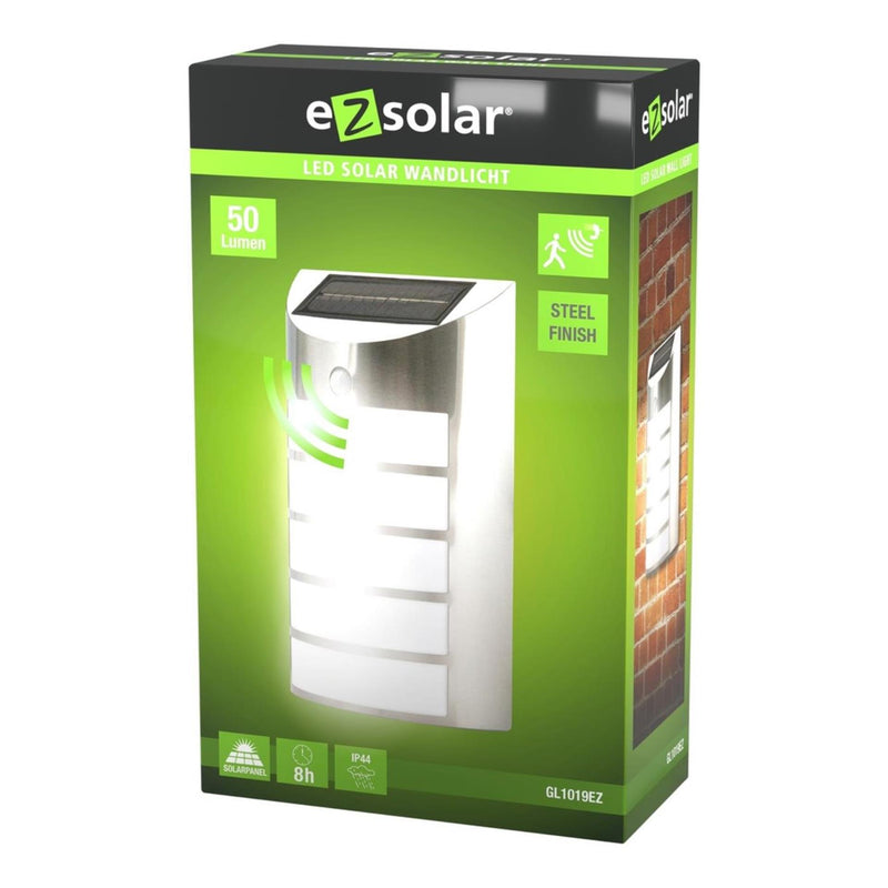 Load image into Gallery viewer, Ezolar led solar wandlamp met 5 leds en sensor
