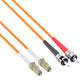 E-vision glasvezel kabel - lc st - om1