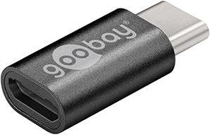 Load image into Gallery viewer, Enzo goobay usb-c naar usb-micro adapter zwart - 9550410
