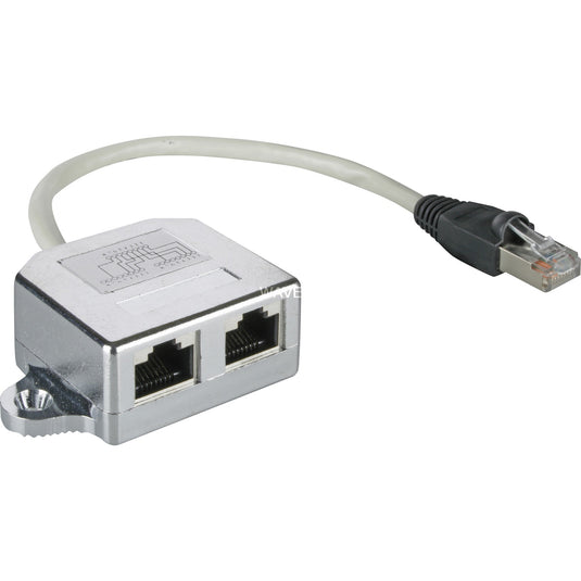 Goobay Kabelsplitter RJ45 Cat.5 F UTP T-Adapter