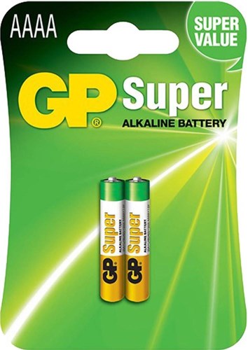 Load image into Gallery viewer, Gp 25a lr61 aaaa 1.5v blister2 3011990

