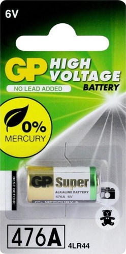Load image into Gallery viewer, Gp 476a 6 volt 4lr44 alkaline blister 1 3011958
