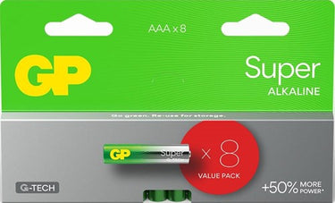 Gp 8-multipack aaa batterij alkaline lr03 24a