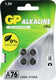Gp a76 lr44 knoopcel blister 4 3211934