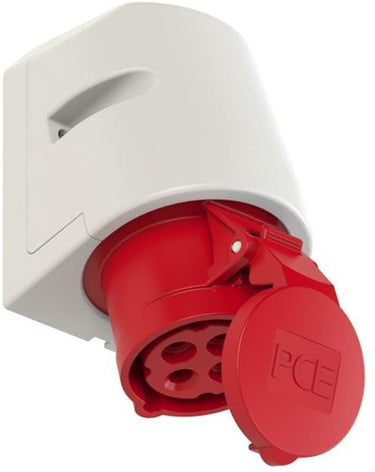 Gp cee 4p 16a 400v opbouw wcd rood - 6313154