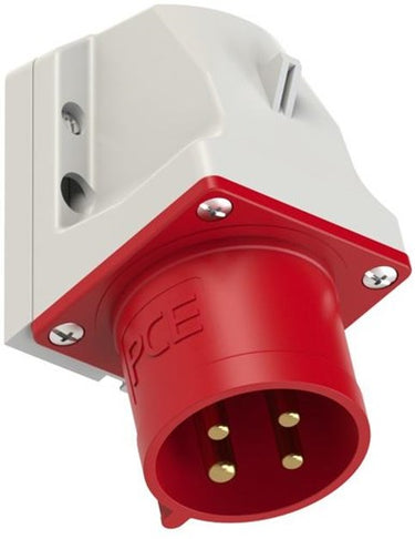 Gp cee 4p 32a 400v opb wcd rood met pennen - 6313168