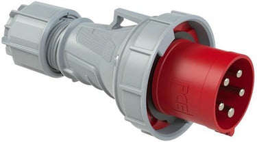 Gp cee 5p 63a 400v stekker rood ip-67 - 6313180