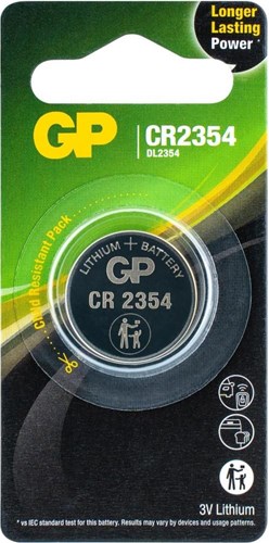 Load image into Gallery viewer, Gp cr2354 lithium knoopcel batterij 3v blister(1) - 3212307
