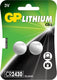 Gp cr2430 lithium 3volt blister 2