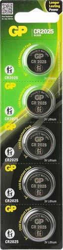 Load image into Gallery viewer, Gp cr2025 lithium 3volt blister 5 - 3212344
