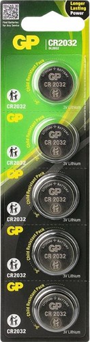 Load image into Gallery viewer, Gp cr2032 lithium 3volt blister 5 - 3212345
