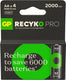 Gp nimh oplaadbare batterij aa 2000ma blister(4) - 3311492