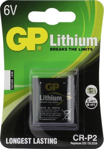 Load image into Gallery viewer, Gp photo lithium crp2 6volt - 3211951

