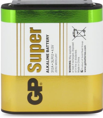 Load image into Gallery viewer, Gp super alkaline 4,5v plat 3lr12 312a 3012430
