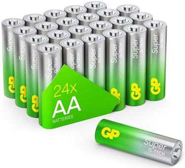 Gp super alkaline batterij aa doos(24) - 3012290
