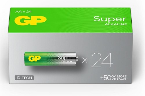 Load image into Gallery viewer, Gp super alkaline batterij aa doos(24) - 3012290
