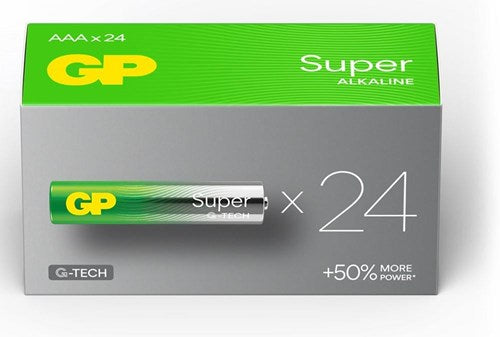 Load image into Gallery viewer, Gp super alkaline batterij aaa doos(24) - 3012292
