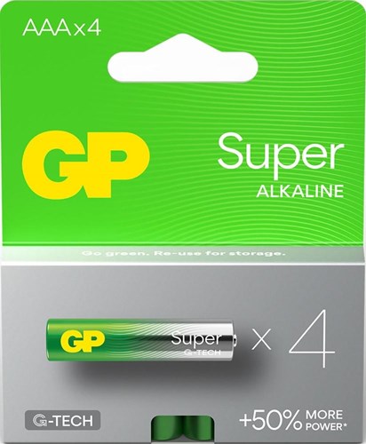 Load image into Gallery viewer, Super alkaline AAA-batterijen 4PK
