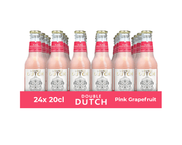 Double dutch pink grapefruit soda (24x20cl)