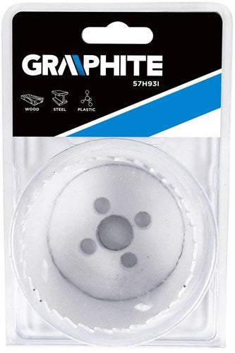 Graphite gatenboor 76 x 38 mm - 6480380