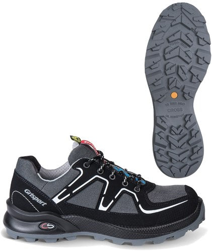 Cargue la imagen en el visor de la galería, Grisport safety cross safety ariel 33601 dames laag s3 grijs zilver - maat 41 - 00.049.006.41
