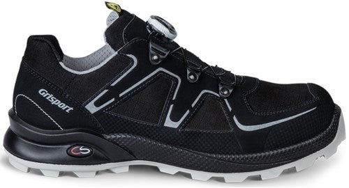 Cargue la imagen en el visor de la galería, Grisport safety cross safety horizon 33606 boa s3 zwart zilver - maat 39 - 00.049.011.39
