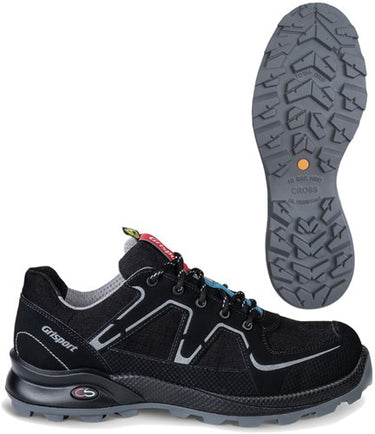 Grisport safety cross safety nordic 33603 laag s3 zwart zilver - maat 48 - 00.049.008.48