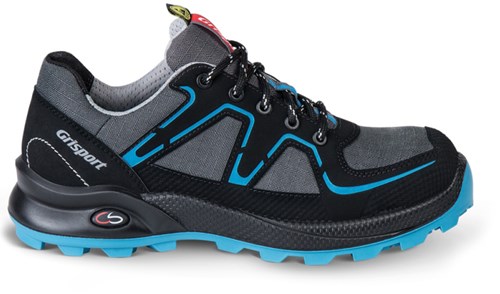 Cargue la imagen en el visor de la galería, Grisport safety cross safety serena 33600 dames laag s3 grijs blauw - maat 36 - 00.049.005.36
