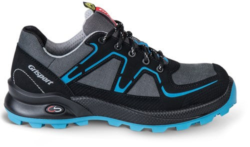 Cargue la imagen en el visor de la galería, Grisport safety cross safety serena 33600 dames laag s3 grijs blauw - maat 37 - 00.049.005.37
