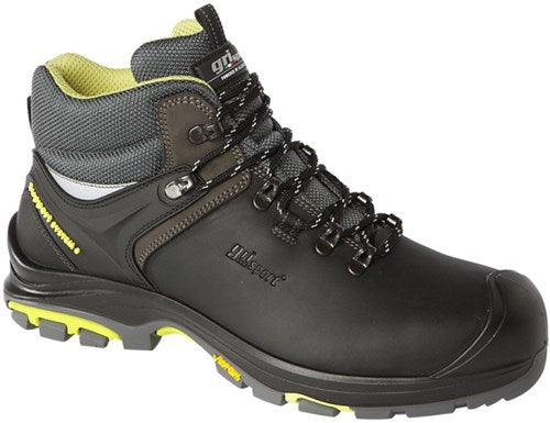 Cargue la imagen en el visor de la galería, Grisport safety tundra 33504 hoog s3 zwart lime - maat 44 - 11.049.046.44

