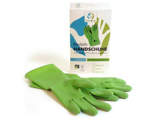 Green and fair huishoudhandschoen - xl - natuurrubber