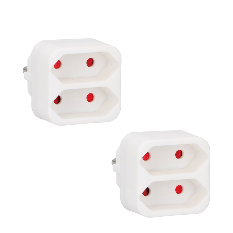 ギャラリービューアに画像をロードする, Grundig dubbelstekker 2 stuks
