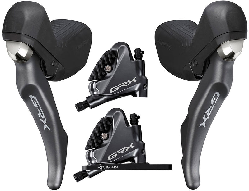Load image into Gallery viewer, Shimano grx bl st-rx810+br-rx810 1x11-speed disc brake set
