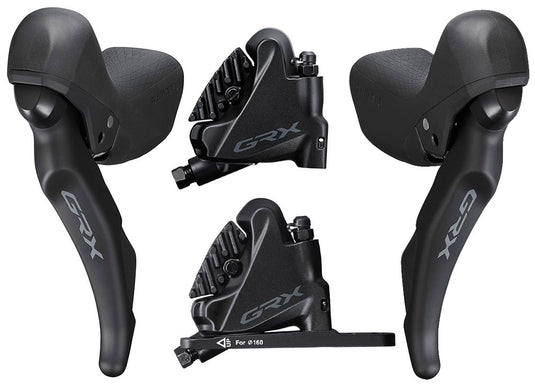 Shimano rx st-rx600+br-rx400 2x11-speed disc brake set
