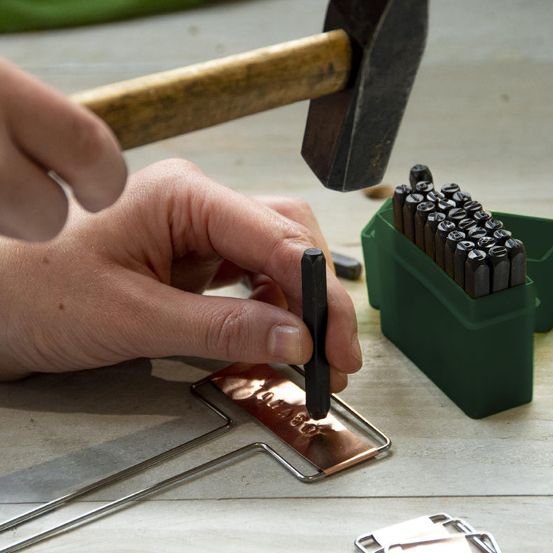 Load image into Gallery viewer, Esschert design stempel je eigen plantenlabels slaglette
