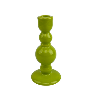 Gusta kaarshouder olive green ø8x15,5cm