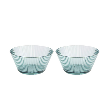 Pic gusta kom blauw ø14x6,5cm 2 stuks