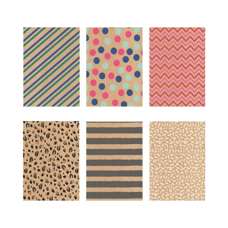 Load image into Gallery viewer, Kadopapier printed kraft 200x70cm
